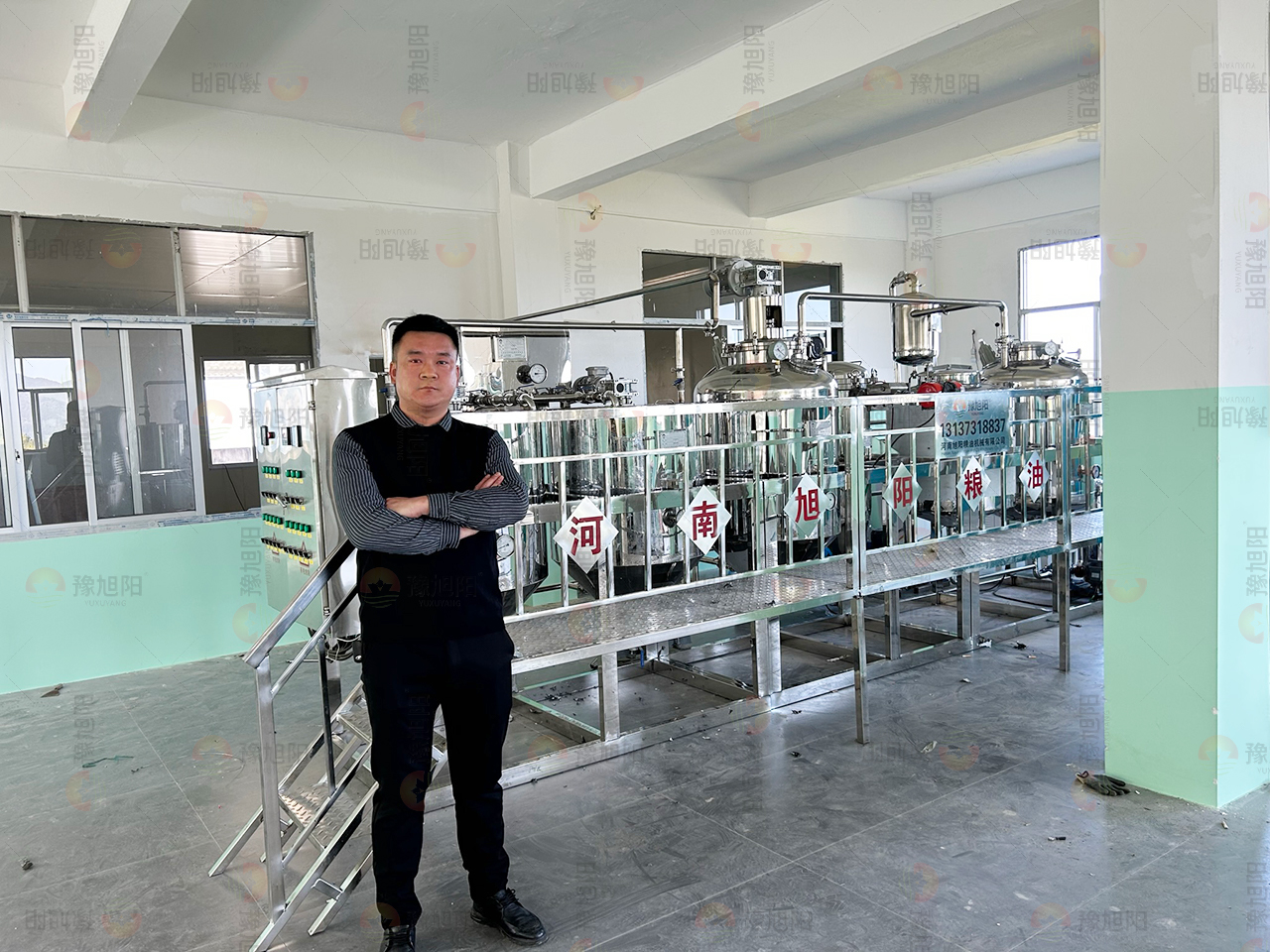 福建宁德市福安市福建省樟峰生态农业有限公司500KG茶籽油精炼项目3